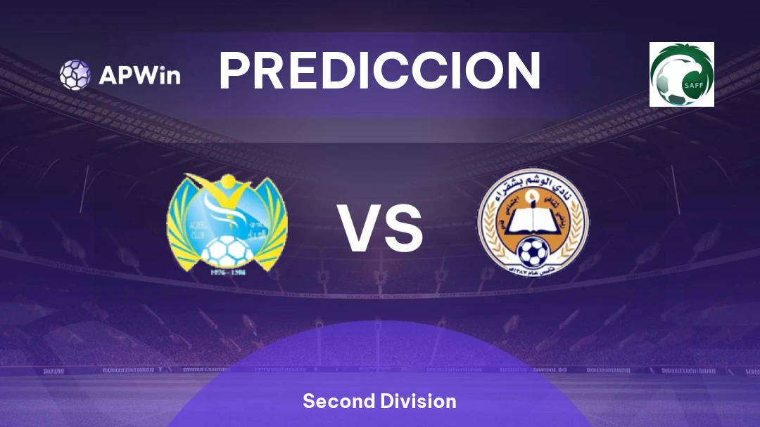 Al Jeel vs Al-Washm | Pronóstico | Second Division | 20/01