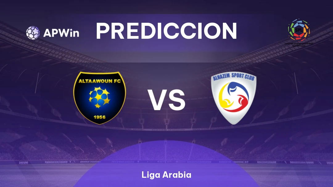 Al Taawoun vs Al Hazm | Pronóstico | Liga Arabia | 22/01