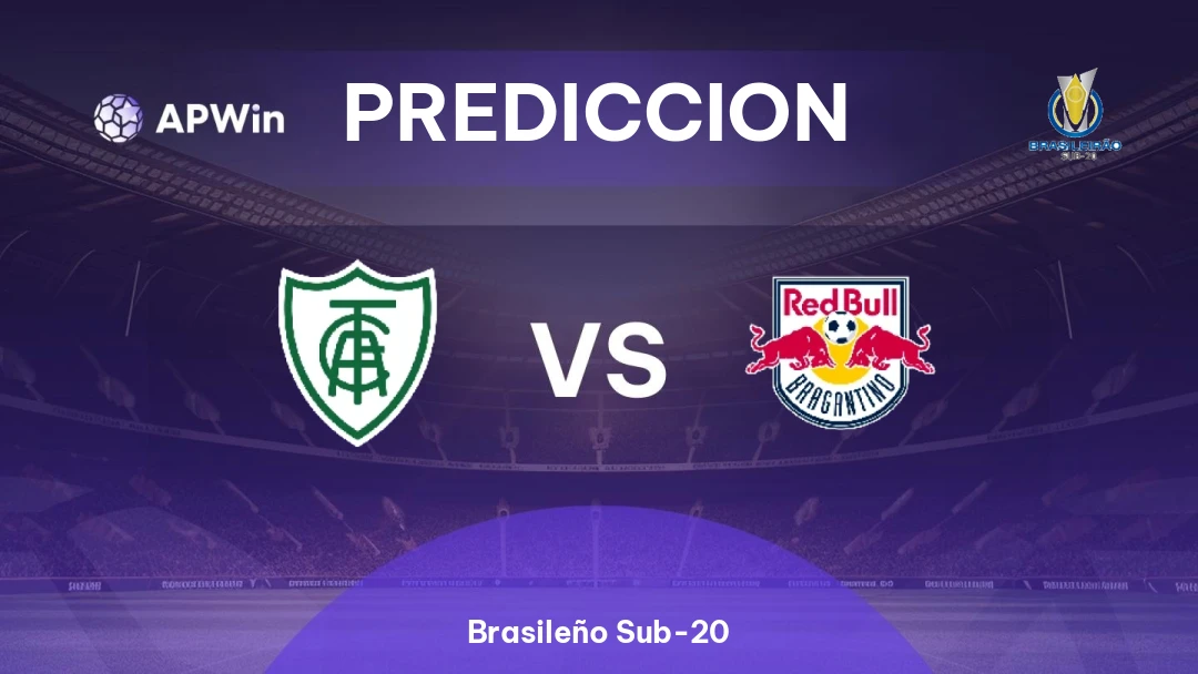 Pronóstico América-MG Sub-20 vs RB Bragantino Sub-20 | Brasileño Sub-20 | 01/07
