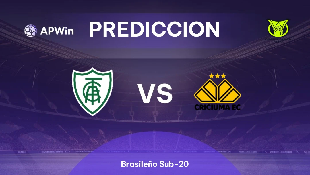 América-MG Sub-20 vs Criciúma Sub-20 Thumbnail