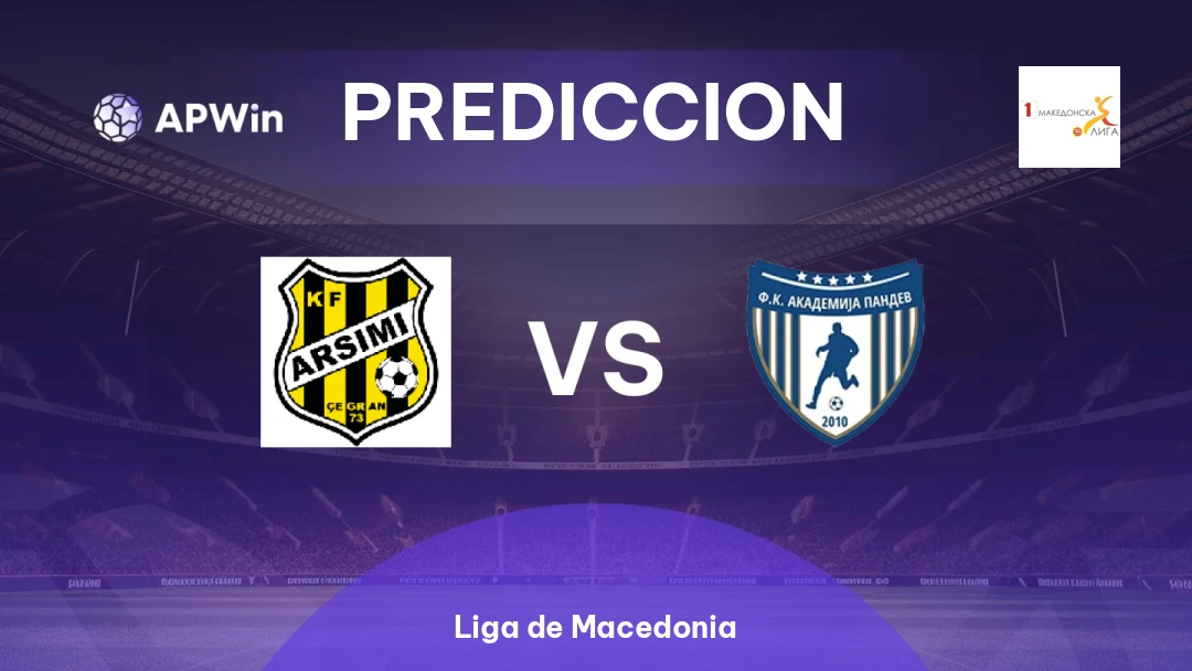 Aresimi vs Akademija Pandev | Pronóstico | Liga de Macedonia | 16/02