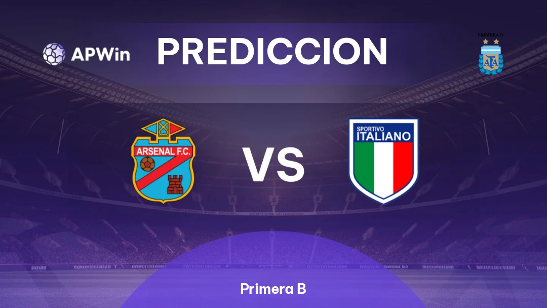 Arsenal de Sarandí vs Sportivo Italiano Thumbnail