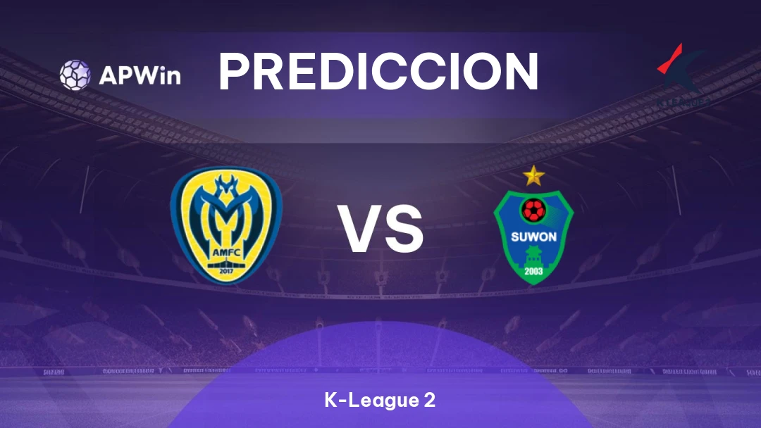 Pronóstico Asan Mugunghwa vs Suwon | K-League 2 | 17/05
