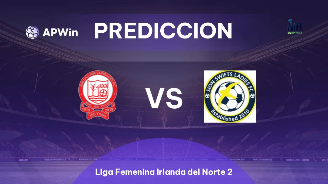 Ballyclare Comrades Femenino vs Sion Swifts Thumbnail