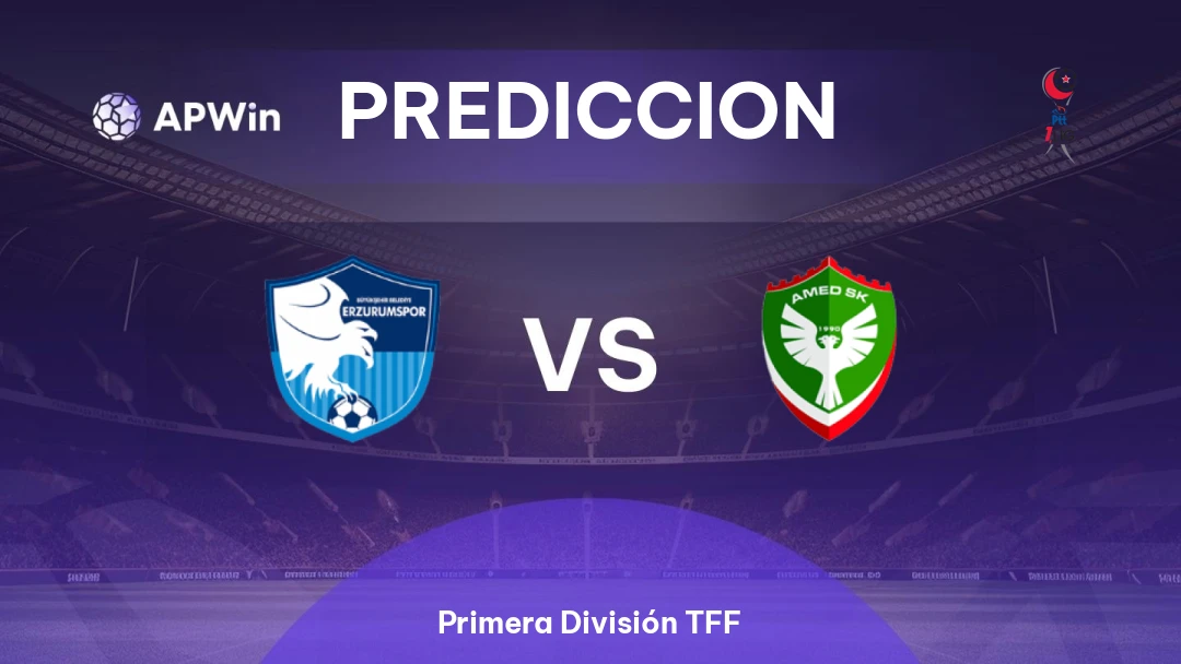 BB Erzurumspor vs Amed | Pronóstico | Primera División TFF | 18/01