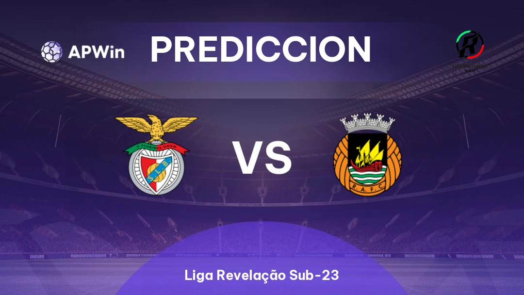 Pronóstico Benfica Sub-23 vs Rio Ave Sub-23 | Liga Revelação Sub-23 | 20/08
