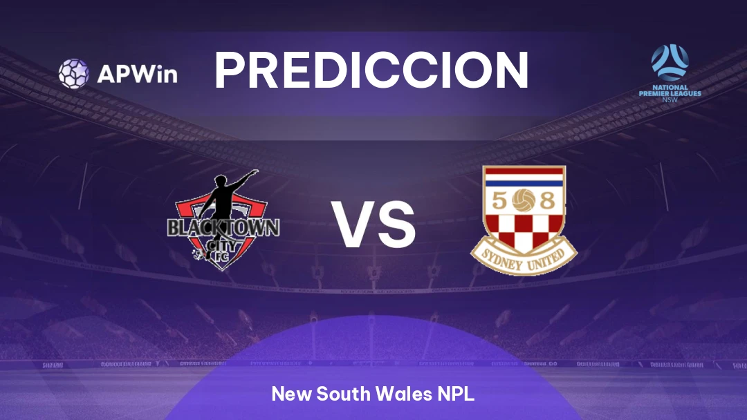 Pronóstico Blacktown City vs Sydney United | New South Wales NPL | 05/07
