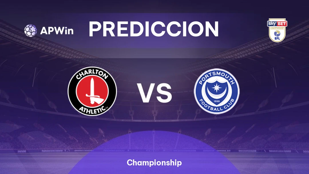 Charlton Athletic vs Portsmouth | Pronóstico | Championship | 17/02