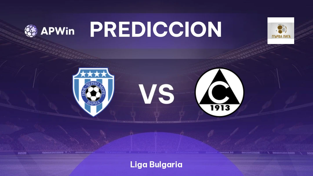 Cherno More vs Slavia Sofia | Pronóstico | Liga Bulgaria | 05/04