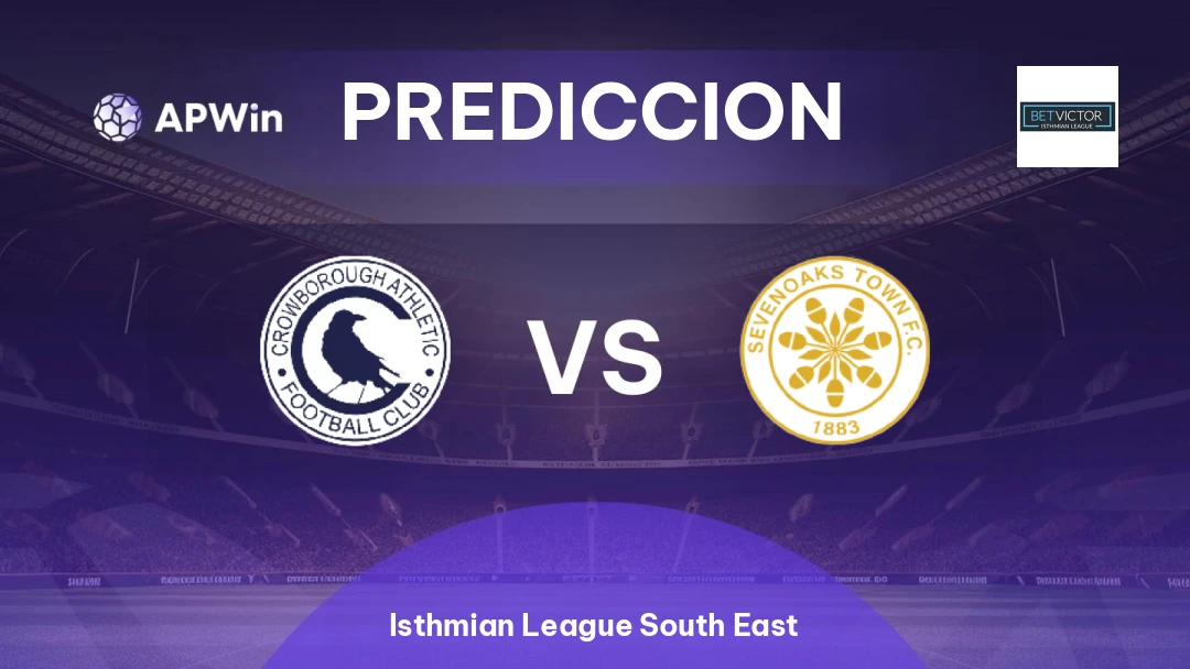 Crowborough Athletic vs Sevenoaks Town FC Thumbnail