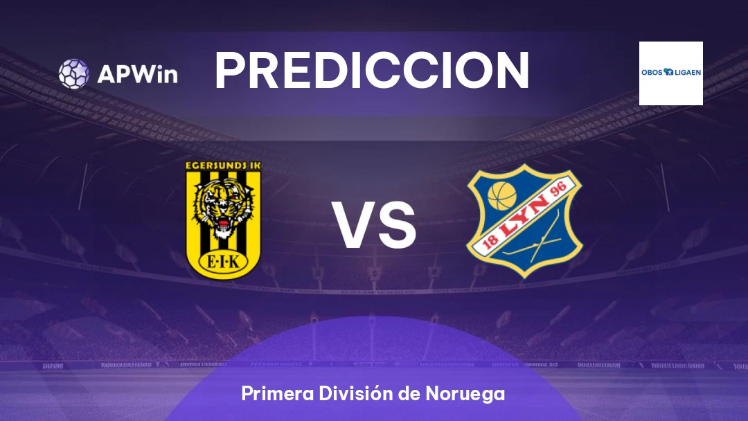 Pronóstico Egersund vs Lyn | Primera División de Noruega | 20/05