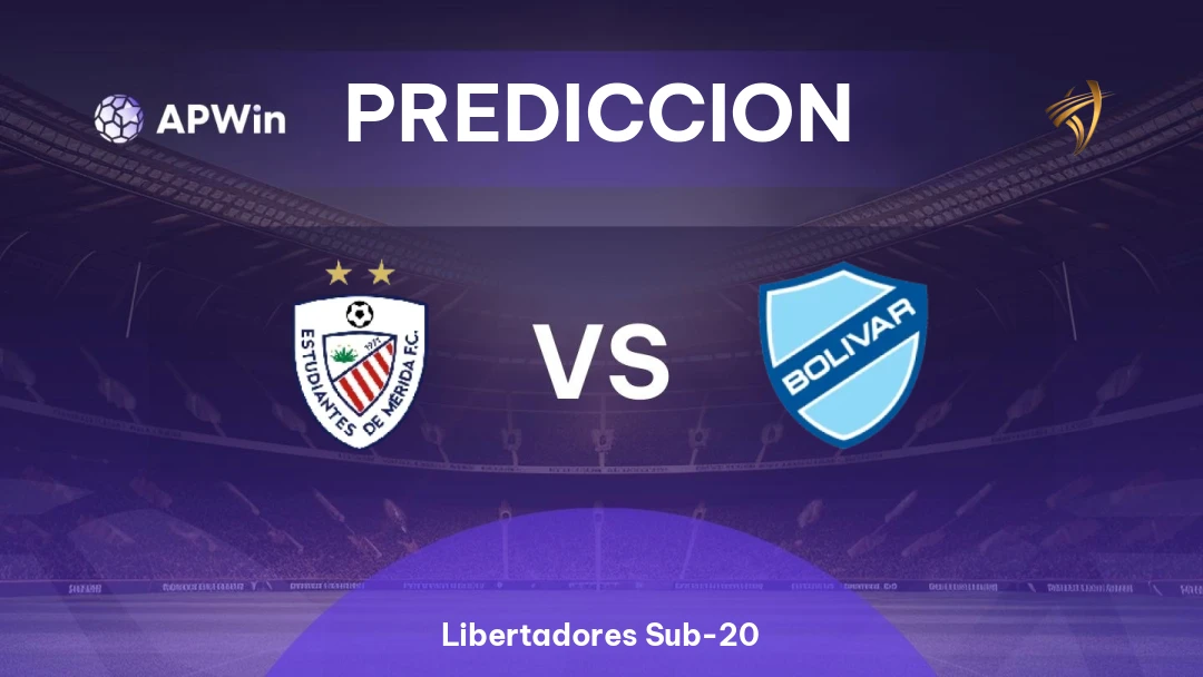 Estudiantes de Mérida Sub-20 vs Bolívar Sub-20 Thumbnail