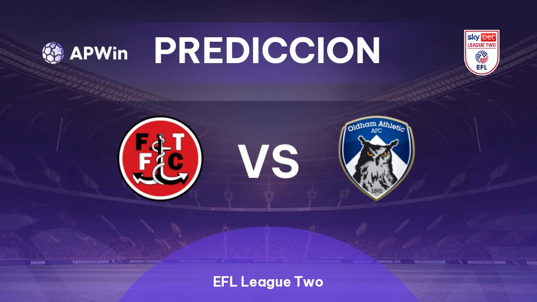 Fleetwood Town vs Oldham Athletic Thumbnail