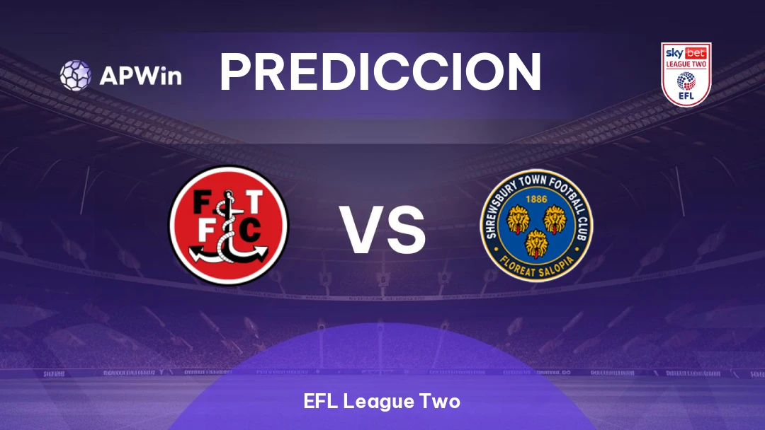 Fleetwood Town vs Shrewsbury Town Thumbnail