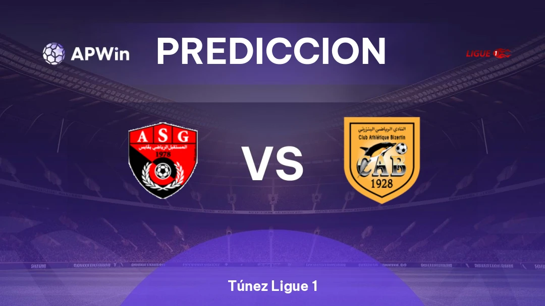 Gabès vs CA Bizertin | Pronóstico | Túnez Ligue 1 | 13/02