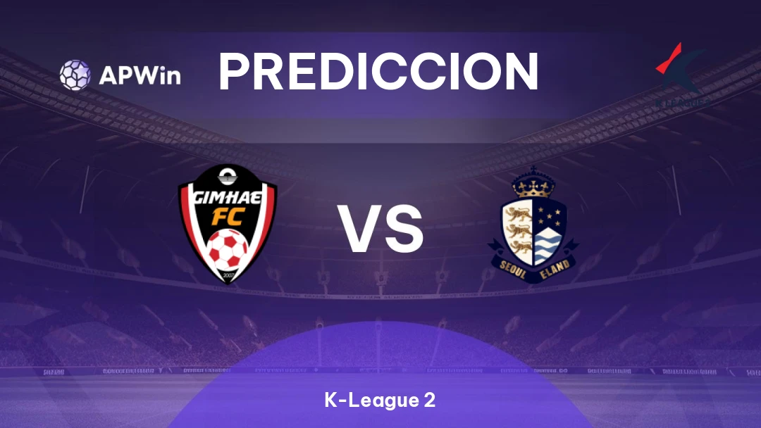 Pronóstico Gimhae City vs Seoul E-Land | K-League 2 | 05/07