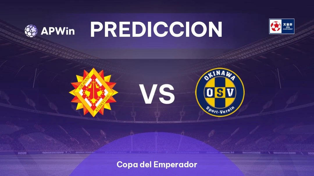 Pronóstico Giravanz Kitakyushu vs Okinawa SV | Copa del Emperador | 19/08
