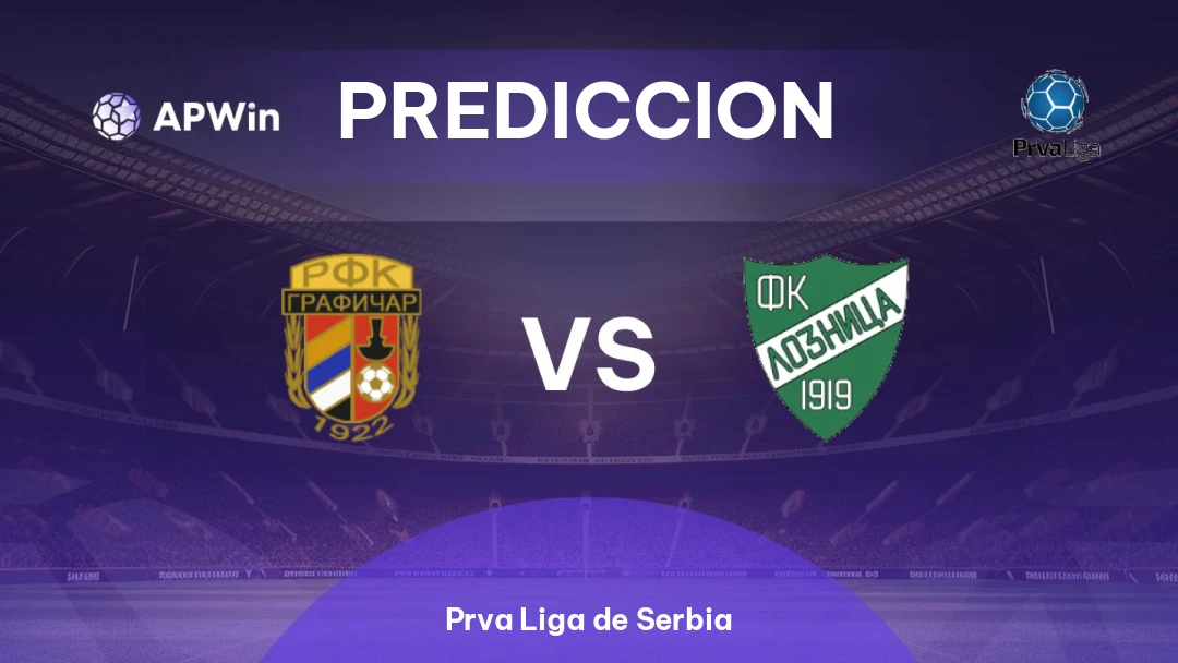 Pronóstico Graficar vs Loznica | Prva Liga de Serbia | 19/08