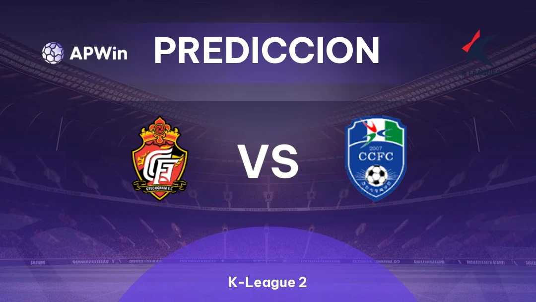 Pronóstico Gyeongnam vs Cheonan City | K-League 2 | 05/07