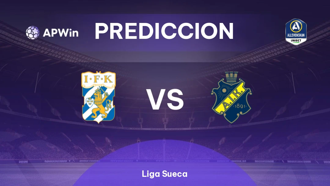 Pronóstico IFK Goteborg vs AIK | Liga Sueca | 05/07