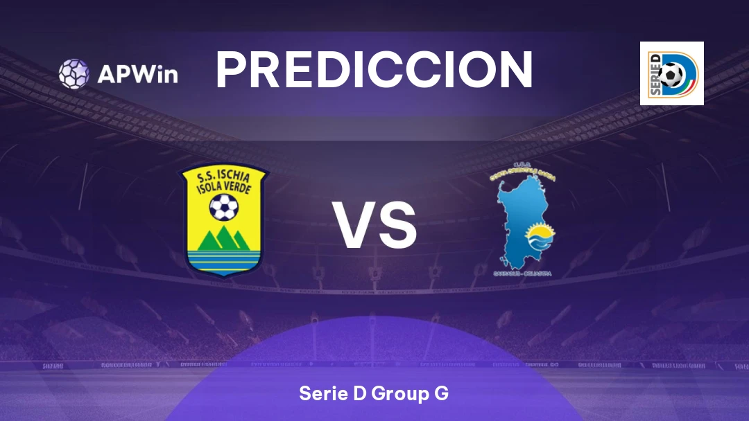 Ischia vs Sarrabus Ogliastra | Pronóstico | Serie D Group G | 18/01