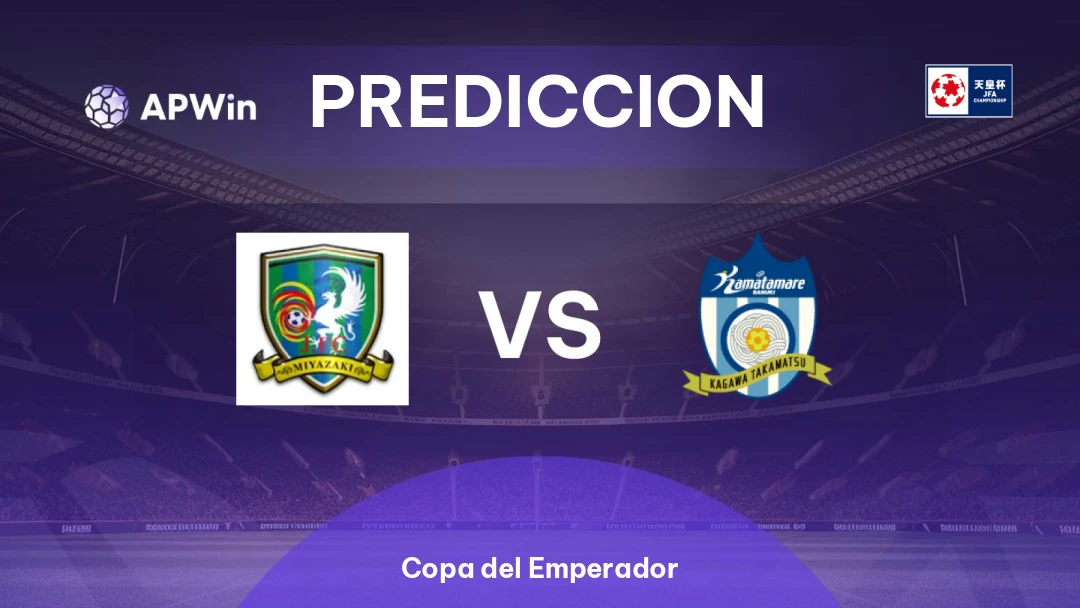 Pronóstico J.FC Miyazaki vs Kamatamare Sanuki | Copa del Emperador | 19/08