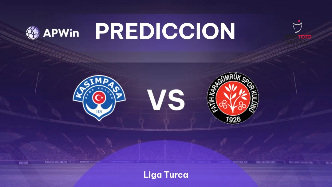 Kasimpasa vs Fatih Karagumruk | Pronóstico | Liga Turca | 16/02