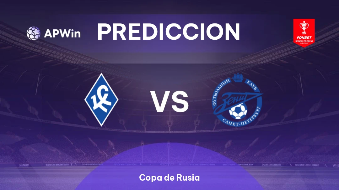 Pronóstico Krylya Sovetov vs Zenit | Copa de Rusia | 19/08