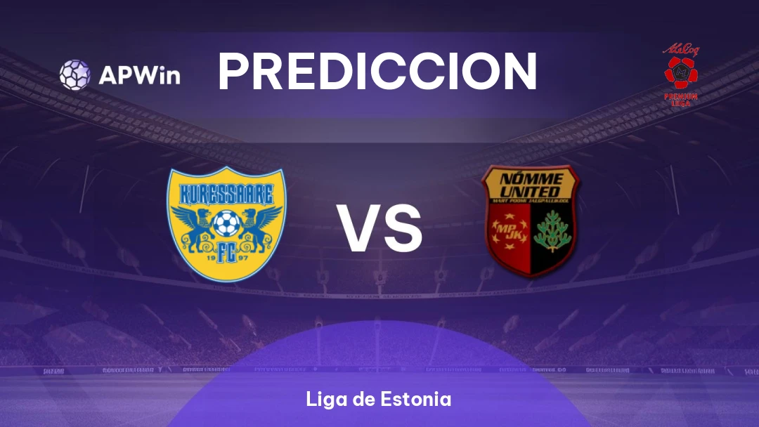 Pronóstico Kuressaare vs Nõmme United | Liga de Estonia | 20/05