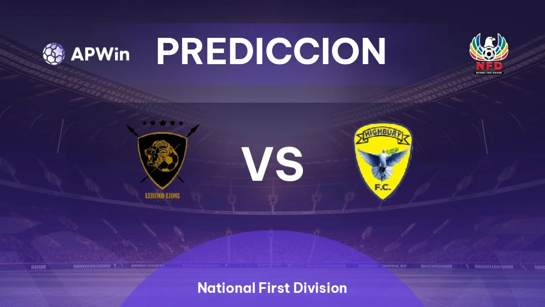 Lerumo Lions vs Highbury Thumbnail