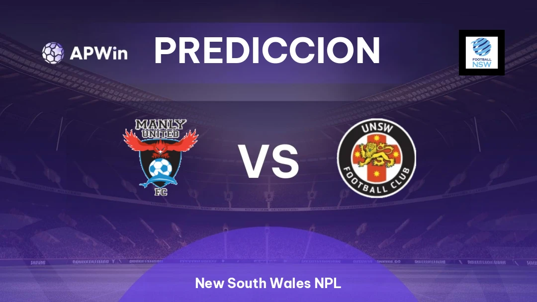 Pronóstico Manly United vs UNSW | New South Wales NPL | 08/05