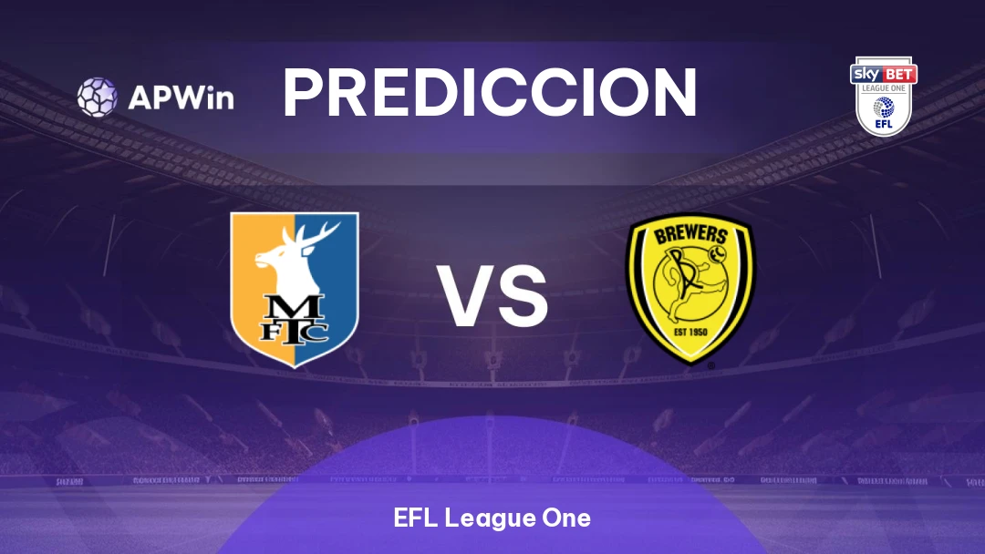 Mansfield Town vs Burton Albion Thumbnail