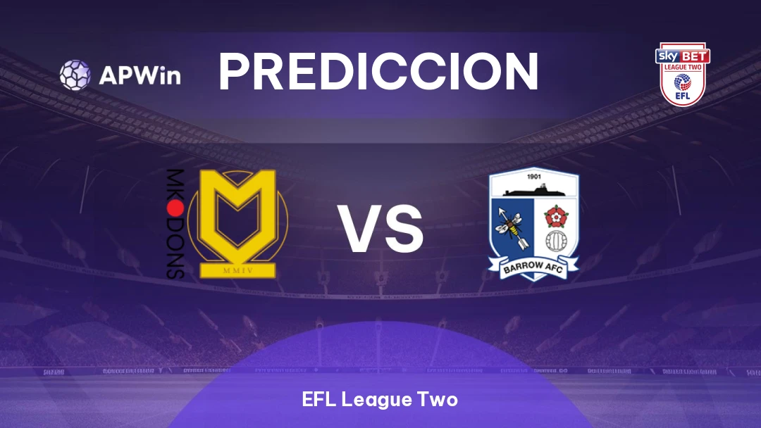 Milton Keynes Dons vs Barrow Thumbnail