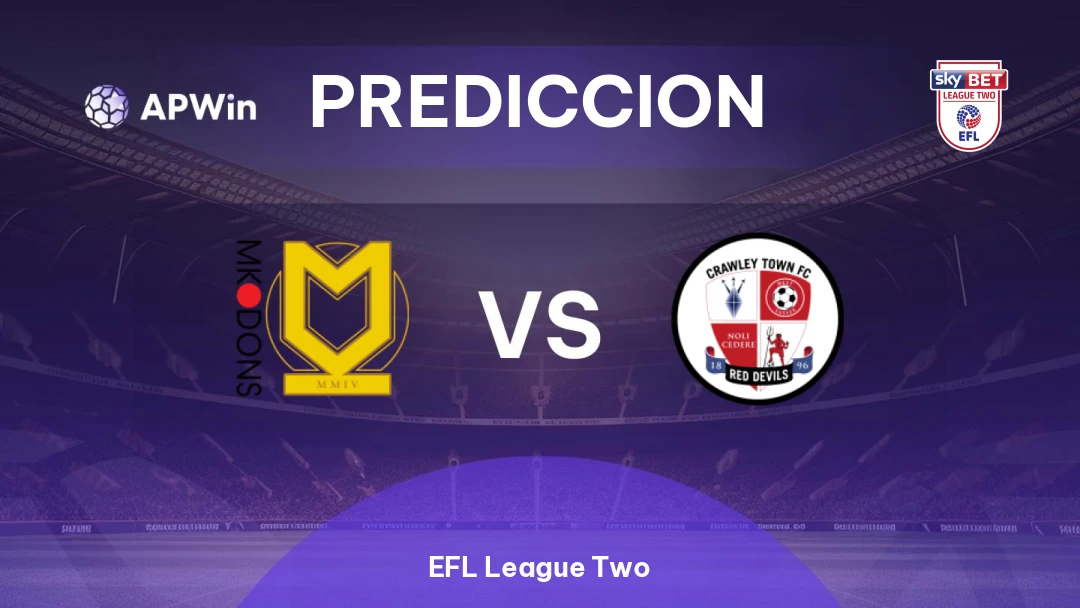 Milton Keynes Dons vs Crawley Town Thumbnail