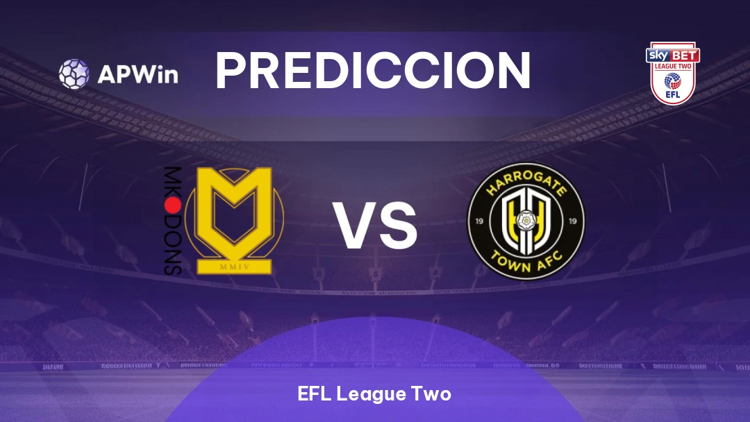 Milton Keynes Dons vs Harrogate Town Thumbnail