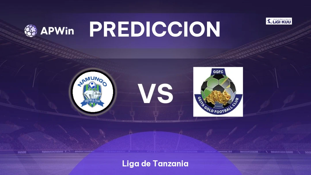Pronóstico Namungo vs Geita Gold | Liga de Tanzania | 18/08
