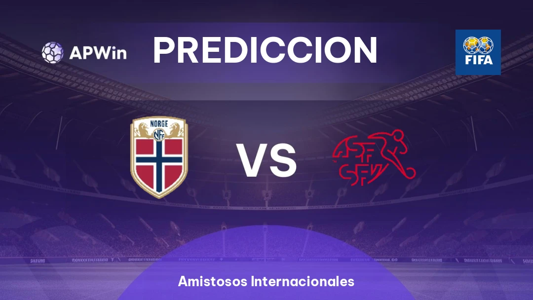 Noruega vs Suiza | Pronóstico | Amistosos Internacionales | 31/03
