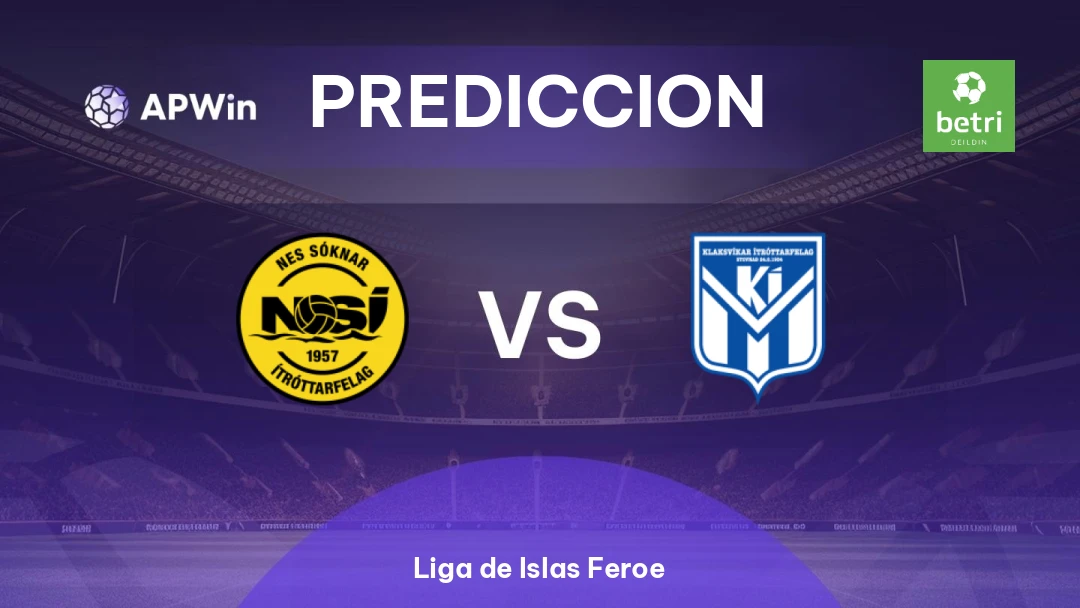 Pronóstico NSÍ vs KÍ | Liga de Islas Feroe | 03/07