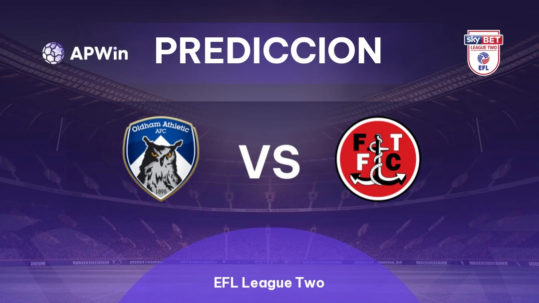 Oldham Athletic vs Fleetwood Town Thumbnail