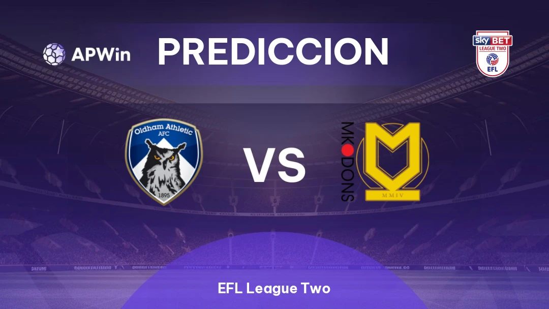 Oldham Athletic vs Milton Keynes Dons Thumbnail