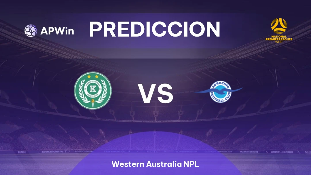 Pronóstico Olympic Kingsway vs Sorrento FC | Western Australia NPL | 15/08