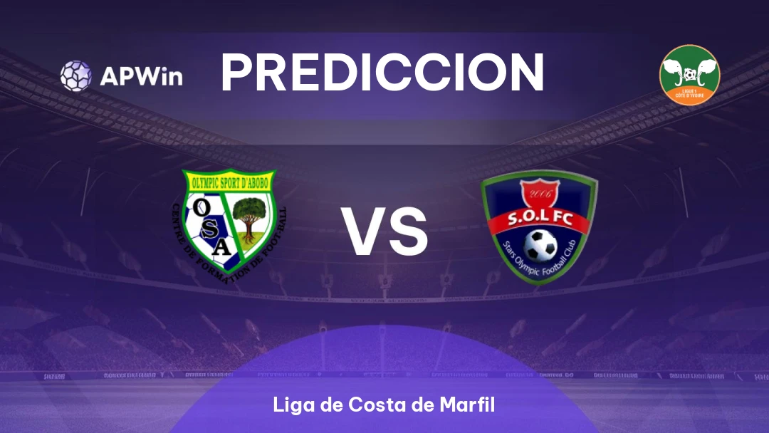 Pronóstico Olympique Sport d'Abobo vs SOL | Liga de Costa de Marfil | 12/05