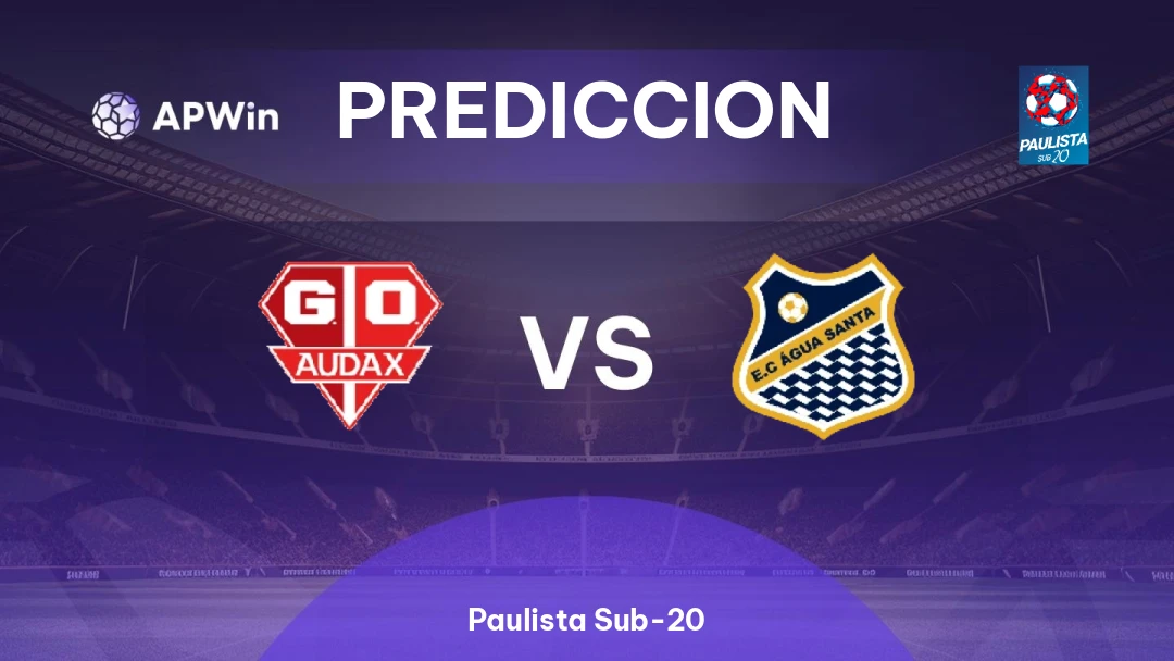 Audax-SP Sub-20 vs Água Santa Sub-20 Thumbnail