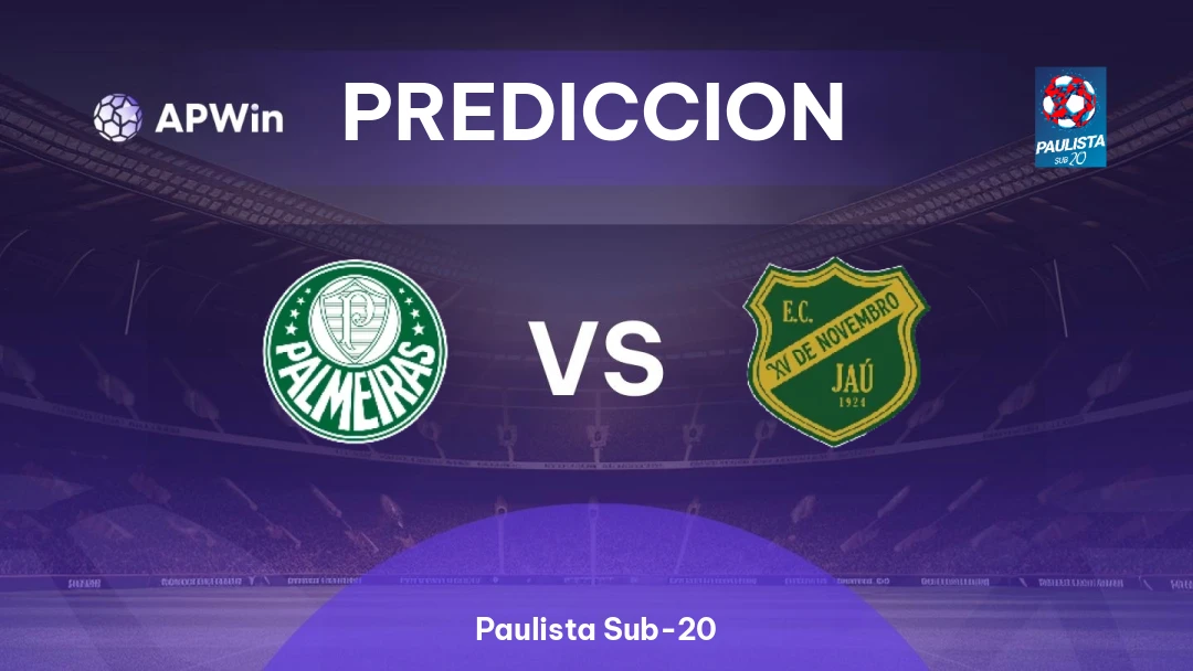 Palmeiras Sub-20 vs XV de Jaú Sub-20 Thumbnail