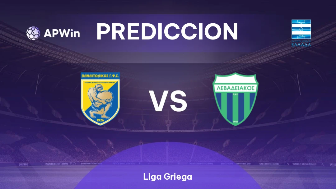 Panaitolikos vs Levadiakos | Pronóstico | Liga Griega | 19/01