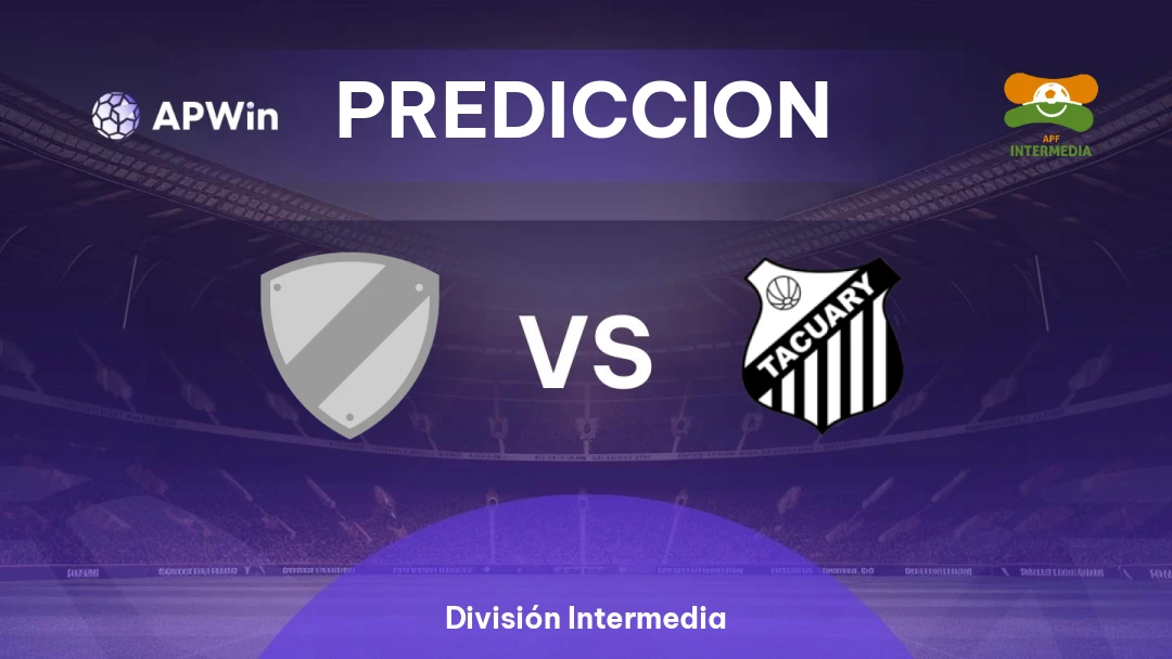 Pronóstico Paraguarí vs Tacuary | División Intermedia | 03/07