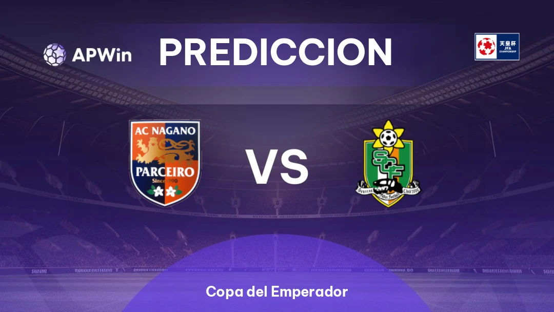 Pronóstico Parceiro Nagano vs Fukui United | Copa del Emperador | 19/08