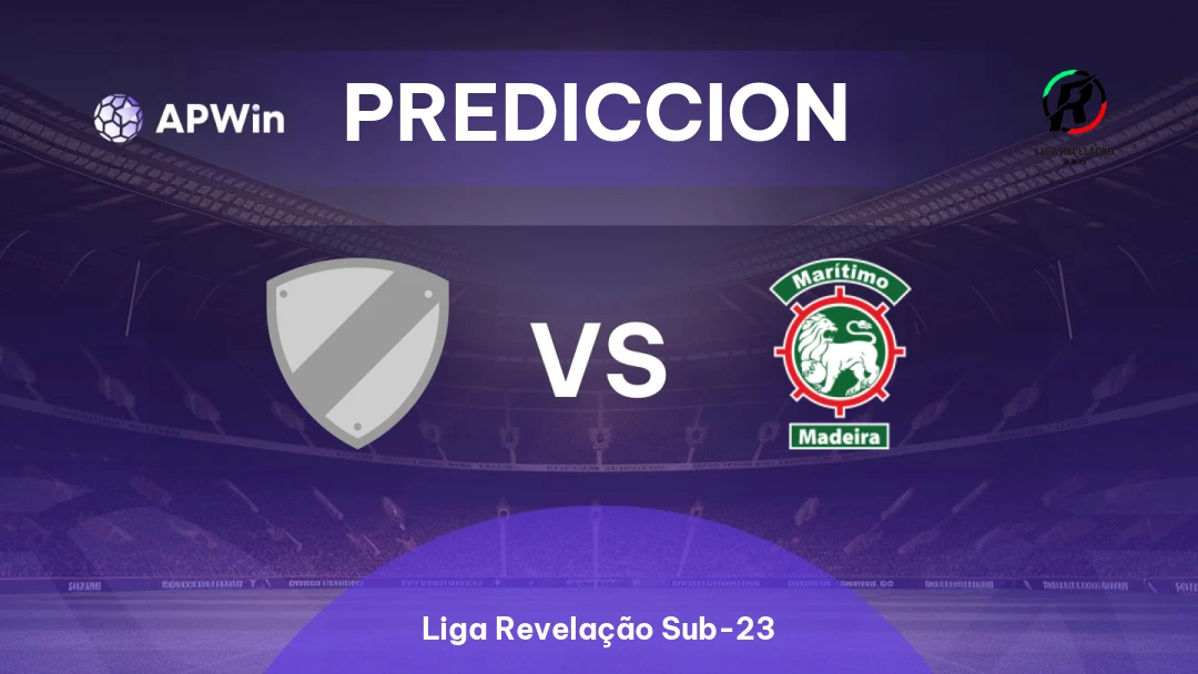 Pronóstico Penafiel U23 vs Marítimo Sub-23 | Liga Revelação Sub-23 | 18/08