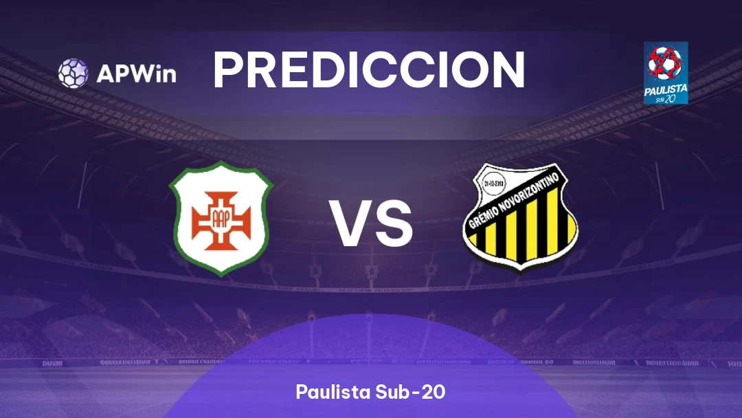 Portuguesa Santista Sub-20 vs Novorizontino Sub-20 Thumbnail