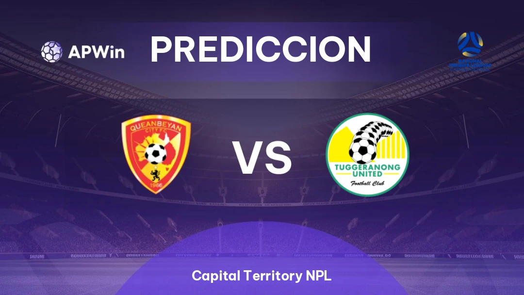Pronóstico Queanbeyan City vs Tuggeranong United | Capital Territory NPL | 04/07